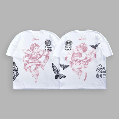 WOLVES CLUB Men T Shirt Sport Oversized Pure Cotton T-shirts Workout Gym Fitness New Short Sleeve Soft Tee Men Women Sport TEE