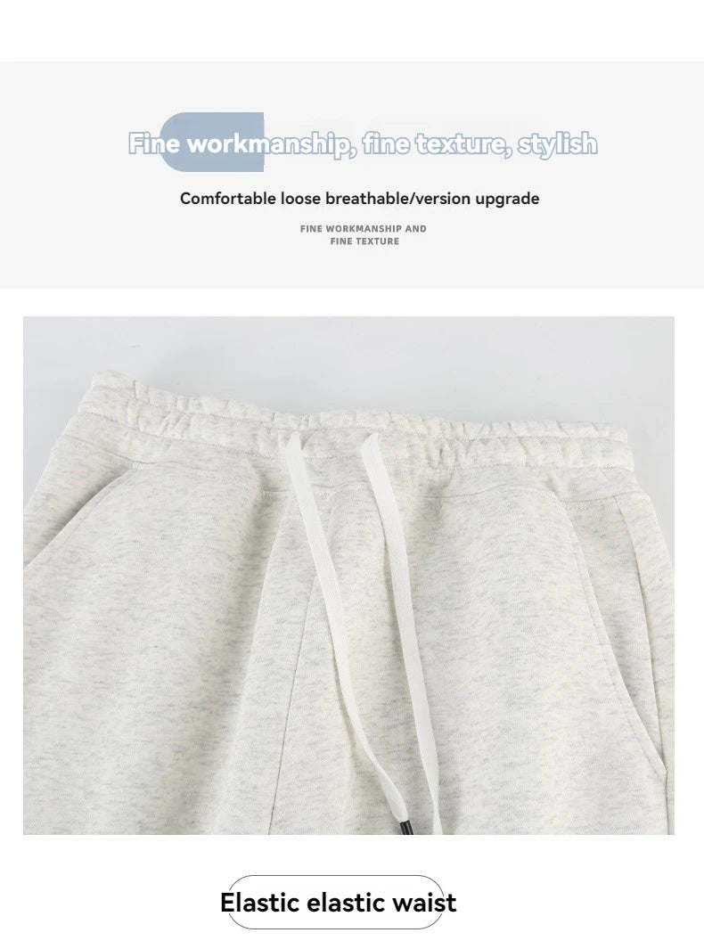 Ultra-thin Cotton Neutral Capris Comfortable Versatile For Outdoor Training Loose and Breathable Shorts For Sports