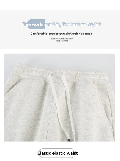 Ultra-thin Cotton Neutral Capris Comfortable Versatile For Outdoor Training Loose and Breathable Shorts For Sports