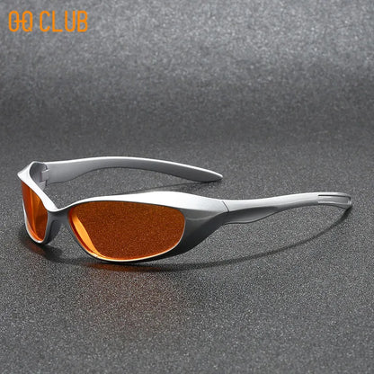 O-Q CLUB New Y2k Sunglasses For Men And Women Sports Cycling Glasses Women Trendy Street Sunglasses Men Fashion Shades Lunette