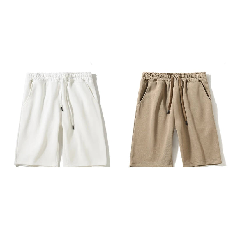 Ultra-thin Cotton Neutral Capris Comfortable Versatile For Outdoor Training Loose and Breathable Shorts For Sports