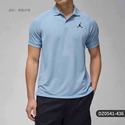 Nike Authentic Jordan Men's Golf Summer Simple Collar T-shirt DZ0541-436