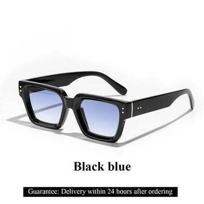 Profashions X Ruiao Luxury Premium Shades Designer Black Brand Sunglasses Men's Square