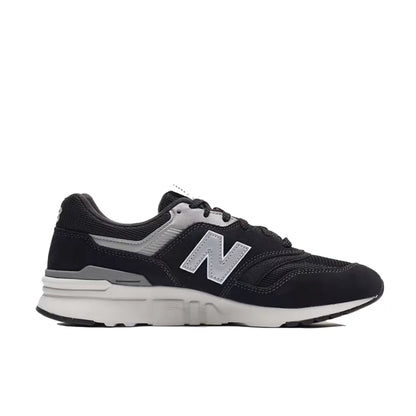 New Balance NB997 Unisex Low-Top Casual Running Shoes – Black/White, Shock-Absorbing, Durable & Comfortable CM997HCC