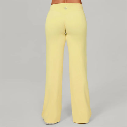 Women's Yoga Pants Versatile Loose Wide-Leggings Fitness Hip-Lifting Pants