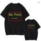 Classic Y2K Gothic Style T-shirt Print Oversized T Shirt High Street Shirts Gothic Round Neck Cotton Tops New Mens Women T Shirt