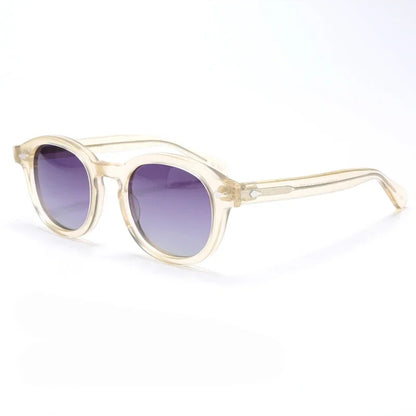 Johnny Depp Polarized Sunglasses Men Sun Glasses Woman Luxury Brand Vintage Acetate Frame Goggles
