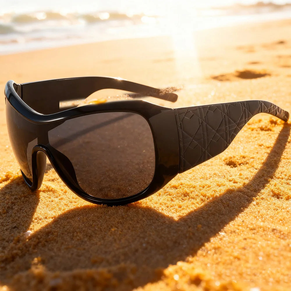 one piece sunglasses for women men vintage square shield gradient hip hop sun glasses female sexy driving shades