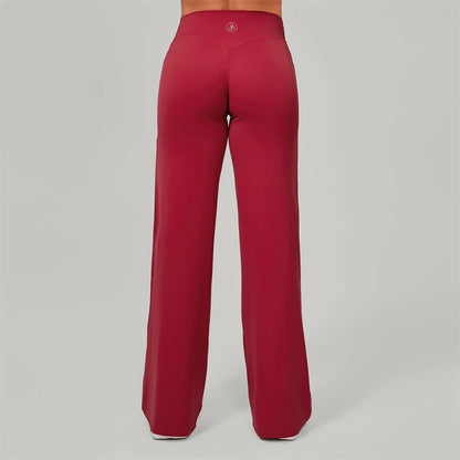 Women's Yoga Pants Versatile Loose Wide-Leggings Fitness Hip-Lifting Pants