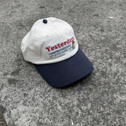 Embroidery Color Kanye West Sunshade Sunscreen Hip Hop Cycling Outdoor Hat Trend Baseball Cap