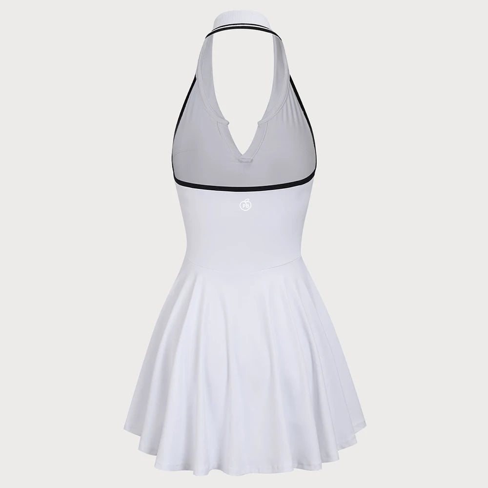 New Tennis Dress Bum Women Sexy Soft Thin Breathable Yoga Skirts Running Badminton Solid Nylon Outfits Female Activewear Workout