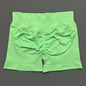 HISTELLO Women Sports Impact Shorts Seamless Low Waist Scrunch Bum Butt Lifting Stretch Gym Yoga Workout Fitness Short Leggings