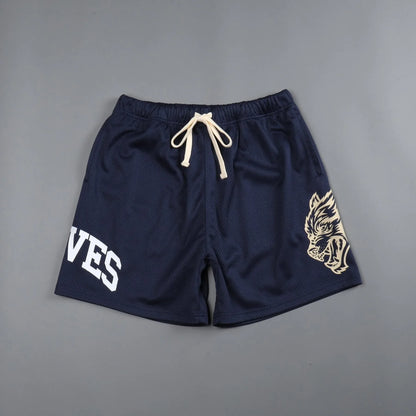 Men's Summer Streetwear Sports Casual Shorts Gym Fitness Mesh