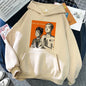 90s Japanese Anime Haikyuu Hoodies Women Funny Karasuno Fly High Graphic Streetwear  Fashion Male Sweatshirts Unisex Harajuku