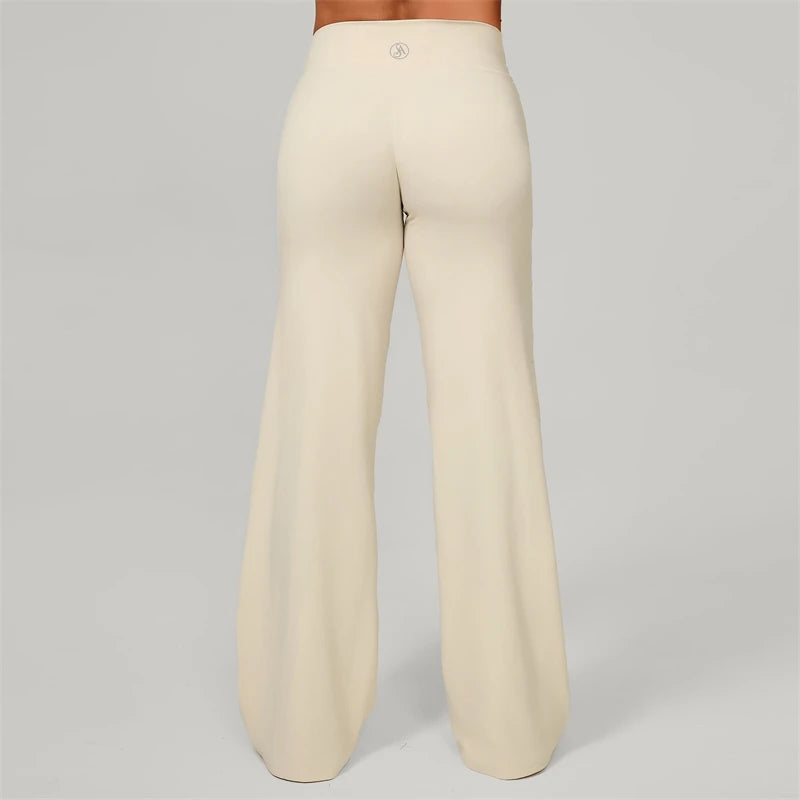 Women's Yoga Pants Versatile Loose Wide-Leggings Fitness Hip-Lifting Pants