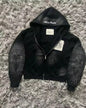 Mountainous Carving Harajuku Hoodie Y2K New Fleece Thickened Got Print Zipper Hoodie Women Street Hip Hop Joker Loose Sweatshirt