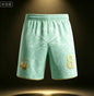 France National Team Mbappe No.10 Football Shorts,3D All Over Print Short Pants, Unisex Family Matching Fan Sports