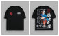 WOLVES CLUB STABILITY "PREMIUM" OVERSIZED TEE IN BLACK Summer Men's and Women's T-shirt Fashion Loose Printed Tops