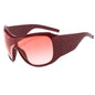 one piece sunglasses for women men vintage square shield gradient hip hop sun glasses female sexy driving shades
