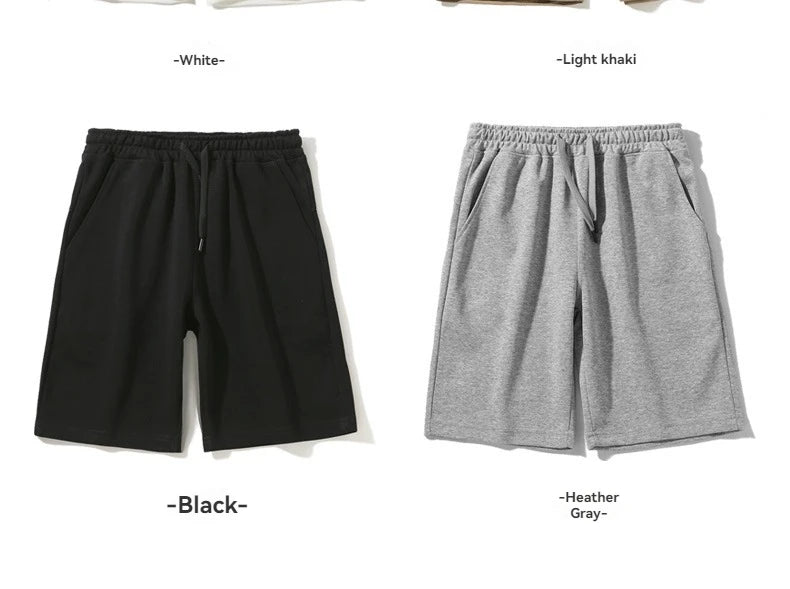 Ultra-thin Cotton Neutral Capris Comfortable Versatile For Outdoor Training Loose and Breathable Shorts For Sports