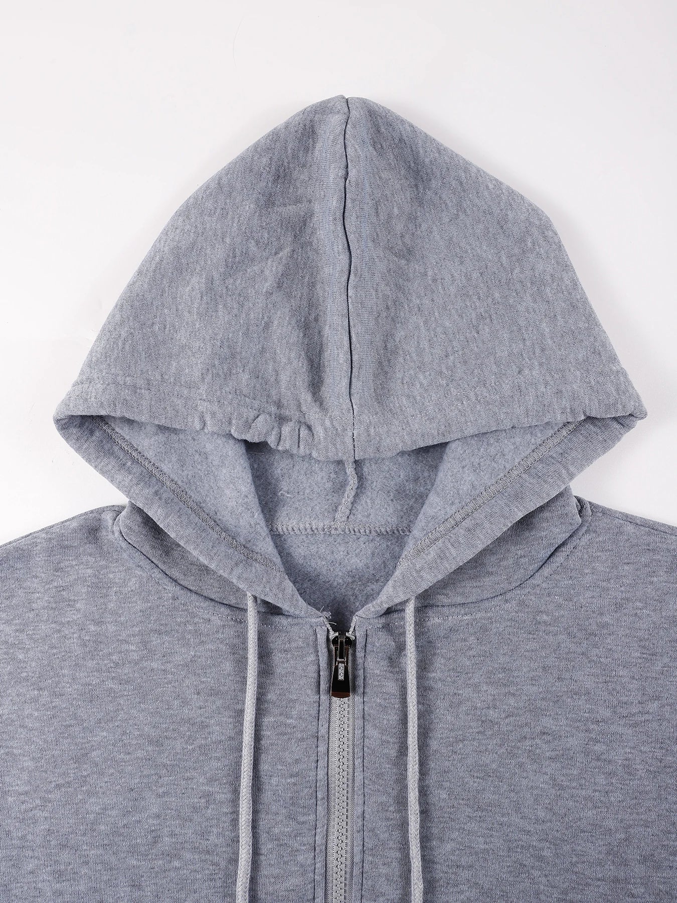 Profashion  Solid Zipper Hoodie Women Warm Fleece Hoodies Autumn Casual Hoody  Street Pocket Sportswear Oversized All-Match Female veste