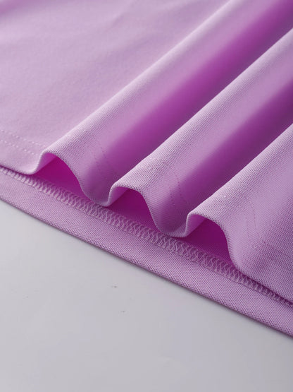 Stripe Solid Color Polo Shirts Sport All-Match Women Short Sleeve Collar  Summer Comfortable Woman Tops