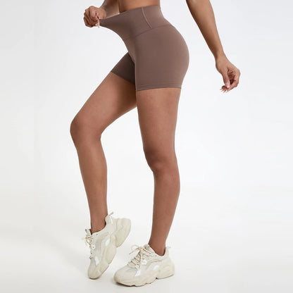 Hearuisavy Women's Sports Shorts Summer Running Fitness Shorts Gym High Waisted Yoga Pands Breathable Quick Dry Workout Leggings
