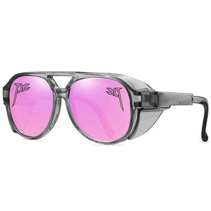 Punk Sunglasses Steampunk Sun Glasses PITS OCTAL VIPERS TRABEC Sport Hiking Cycling Retro Vintage Eyewear Baseball Goggles