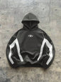 The new men's hooded sweatshirt for Spring and Autumn is casual fashionable and comfortable with 3D pattern printing