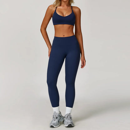 2/3PCS Sportswear Seamless Yoga Set Gym Clothes Sportswear Yoga Suits For Women Fitness Set Tracksuits Sports Bra Gym Leggings