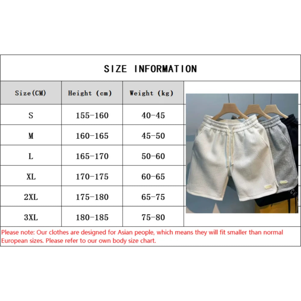 Fashionable Casual Men's Shorts Running Sports Pants Hip-Hop Style Suitable For Men And Women Size S-3XL Summer