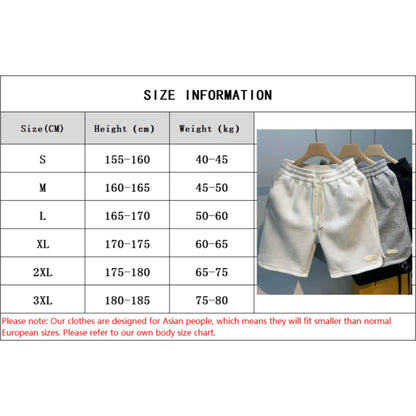 Fashionable Casual Men's Shorts Running Sports Pants Hip-Hop Style Suitable For Men And Women Size S-3XL Summer