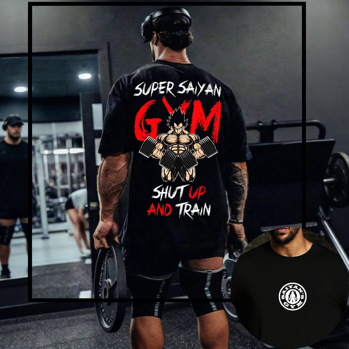 Dragon Ball Japanese Anime Men Women Jogger Gym T-Shirt Short Sleeve