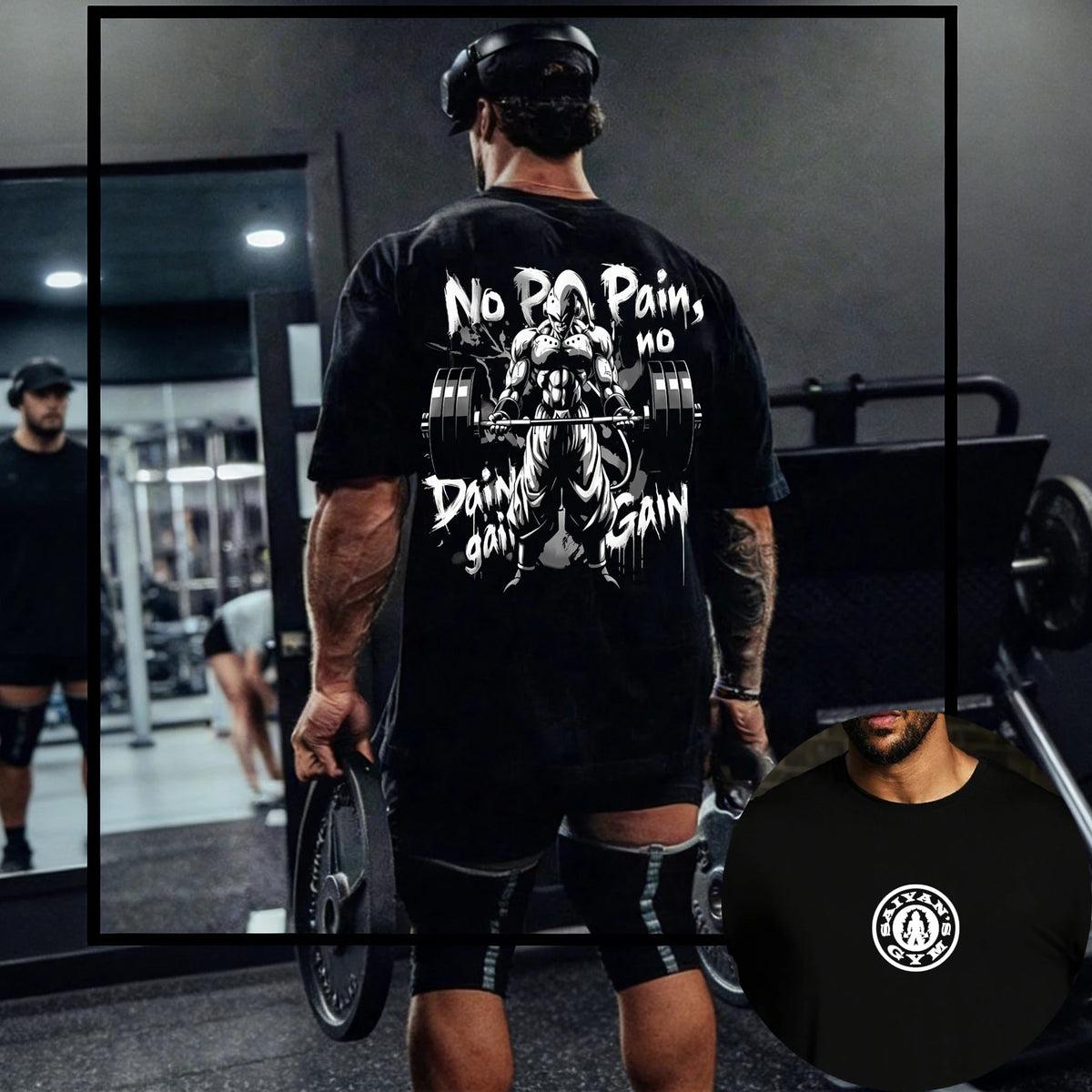 Dragon Ball Japanese Anime Men Women Jogger Gym T-Shirt Short Sleeve