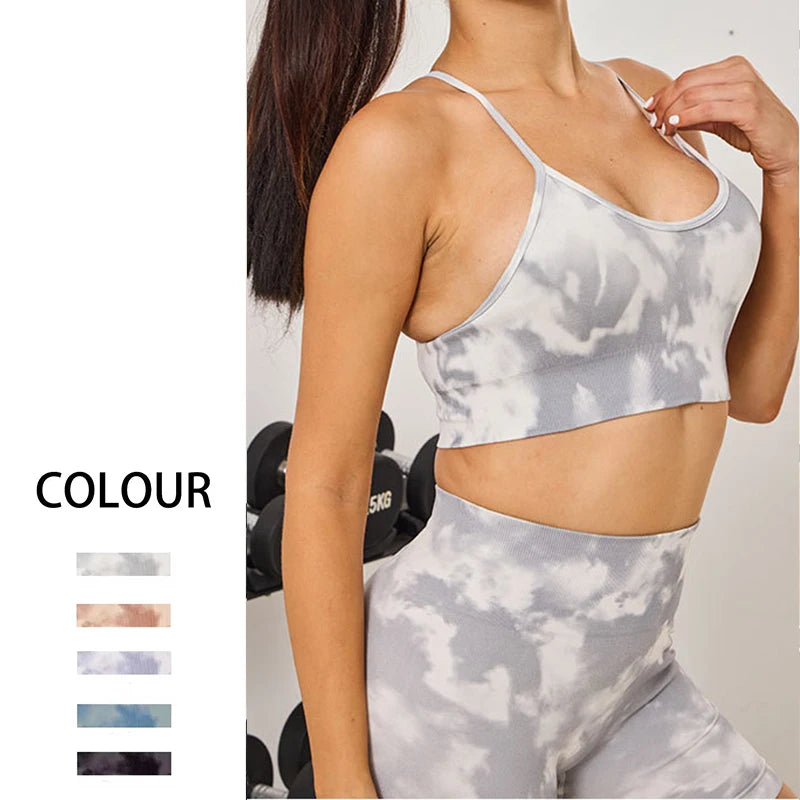 Darc Women Set Bra Wolves Gym Sports Shorts Mujer Fitness legging Push Up Running Yoga Elastic Quick-drying Suits Clothing