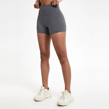 Hearuisavy Women's Sports Shorts Summer Running Fitness Shorts Gym High Waisted Yoga Pands Breathable Quick Dry Workout Leggings