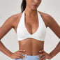 high-intensity sports bra for women's running, shockproof and high elasticity yoga vest, outdoor fitness sports bra
