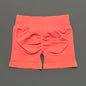 HISTELLO Women Sports Impact Shorts Seamless Low Waist Scrunch Bum Butt Lifting Stretch Gym Yoga Workout Fitness Short Leggings