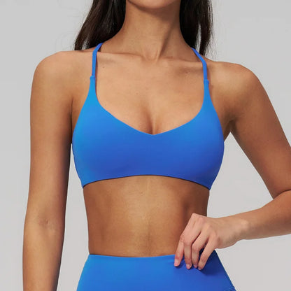 Sports Bras Woman Quick-Dry Women Underwear Sporty Woman Top Summer Slim Fit Casual Backless Running Sports Wear Female Clothing