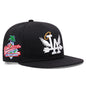 Baseball Hat LA Wings Embroidered Hip Hop Hat Outdoor Daily Leisure Sunshade Hat Male Female Flat Edge Mesh Hat