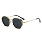 1 Pair Unisex Round Metal Fashionable Sunglasses Vintage Irregular punk Man Sun Glasses Classic UV400 Male Female Eyeglasses