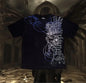 Southpole Y2K Vintage Cotton Graphic Tee Distressed Oversized Unisex T-Shirt with Gothic Print Streetwear Retro Soft Shirt Man