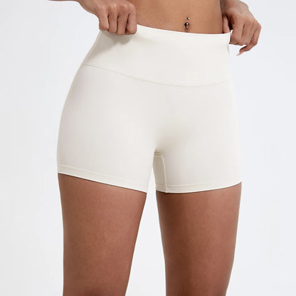 Hearuisavy Women's Sports Shorts Summer Running Fitness Shorts Gym High Waisted Yoga Pands Breathable Quick Dry Workout Leggings