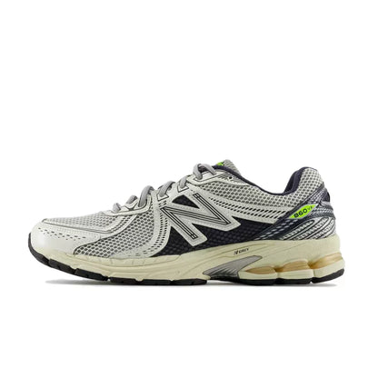 New Balance 860 v2 Y2K Unisex Low-Top Running Shoes – Silver/Purple, Retro Millennium Mesh, Comfortable & Breathable ML860PP2