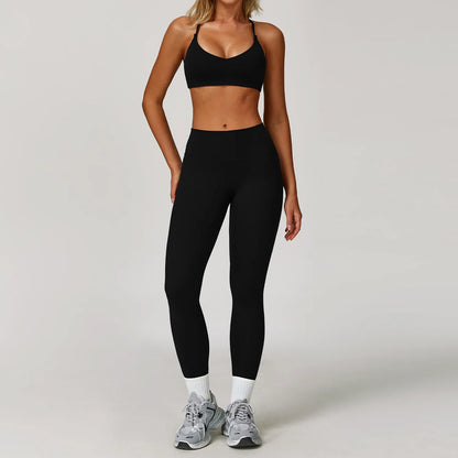 2/3PCS Sportswear Seamless Yoga Set Gym Clothes Sportswear Yoga Suits For Women Fitness Set Tracksuits Sports Bra Gym Leggings