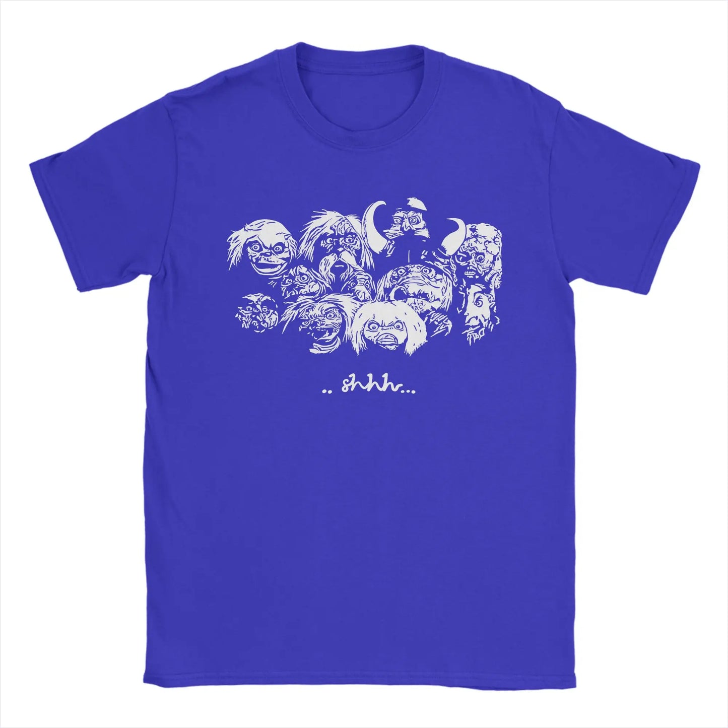 Profashion x Labyrinth Goblins T-Shirt for Men  Vintage 100% Cotton Tee Shirt Round Neck Short Sleeve T Shirt Gift Idea Tops