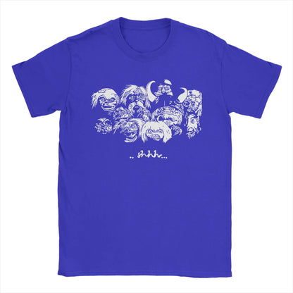 Profashion x Labyrinth Goblins T-Shirt for Men  Vintage 100% Cotton Tee Shirt Round Neck Short Sleeve T Shirt Gift Idea Tops