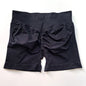 NCLAGEN Impact Shorts 4.5" Women Fitness Sports Biker Shorts Low Ribbed Band Gym Workout Scrunch Butt Yoga Seamless Leggings