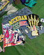 American Retro Denim Shorts Y2K Jeans Harajuku Hip Hop Cartoon Embroidery Retro Baggy Shorts Low Waist Sports Basketball Shorts