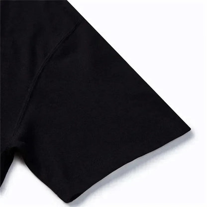 American Harajuku High Streetwear Basketball Tops Y2k Oversized Couples Goth Hip Hop Cotton Short Sleeve Men Women Looe T Shirt